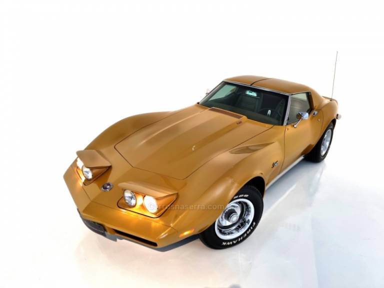 CHEVROLET - CORVETTE - 1973/1973 - Laranja - Sob Consulta