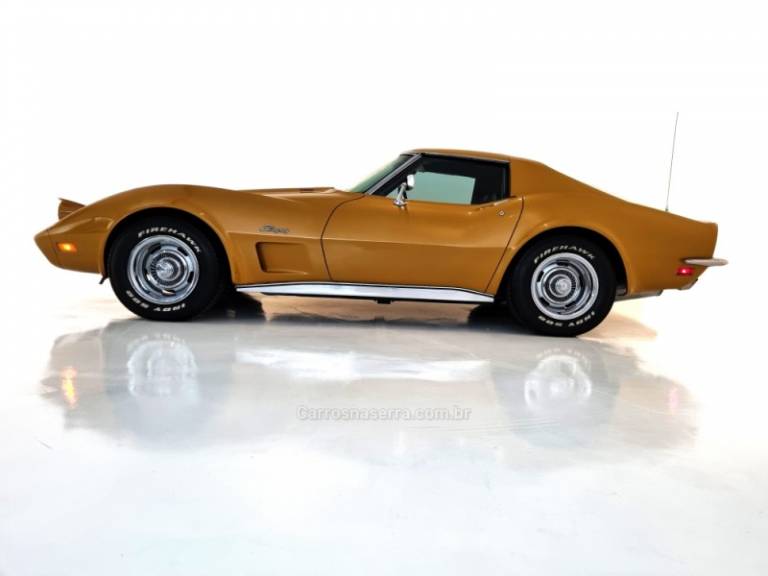 CHEVROLET - CORVETTE - 1973/1973 - Laranja - Sob Consulta