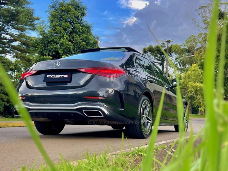 MERCEDES-BENZ - C 200 - 2022/2022 - Cinza - R$ 289.000,00