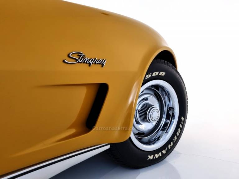 CHEVROLET - CORVETTE - 1973/1973 - Laranja - Sob Consulta