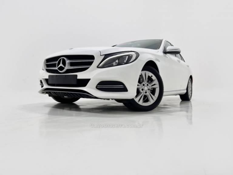 MERCEDES-BENZ - C 180 - 2015/2015 - Branca - Sob Consulta