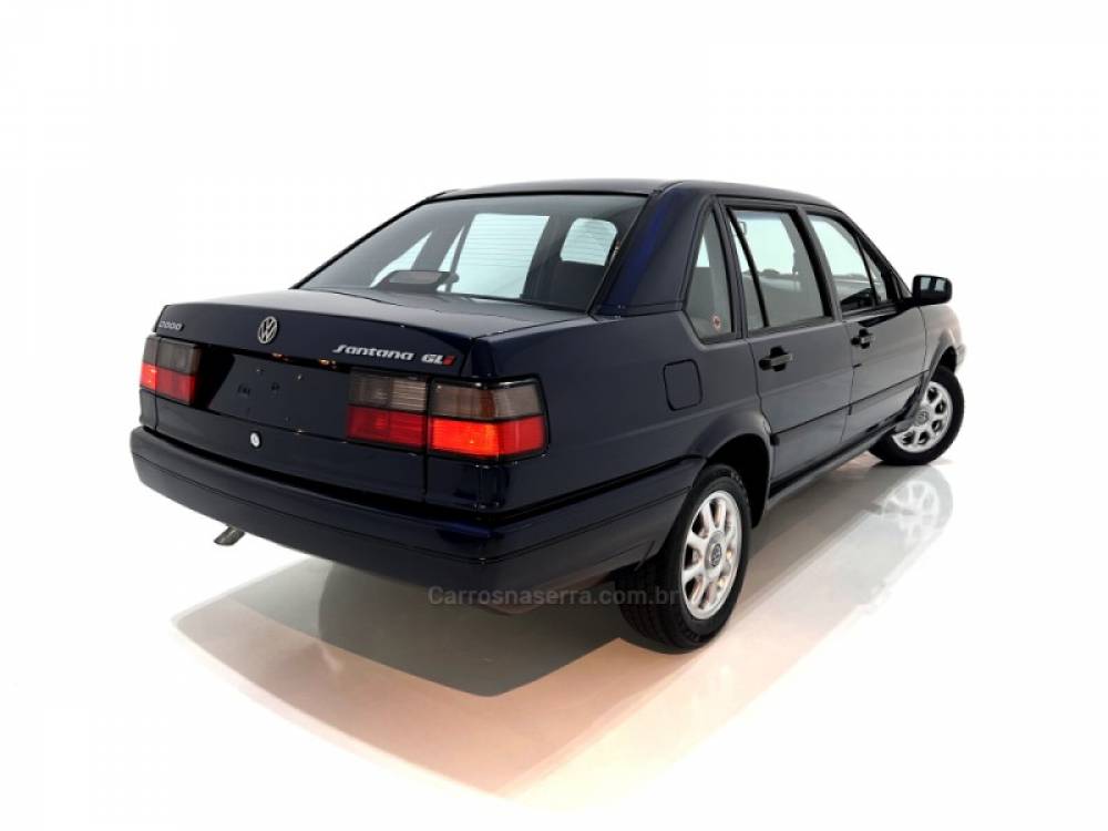 VOLKSWAGEN - SANTANA - 1995/1995 - Azul - Sob Consulta