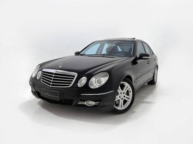 MERCEDES-BENZ - E 350 - 2007/2007 - Preta - Sob Consulta
