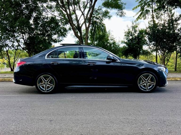 MERCEDES-BENZ - C 200 - 2022/2022 - Cinza - R$ 289.000,00