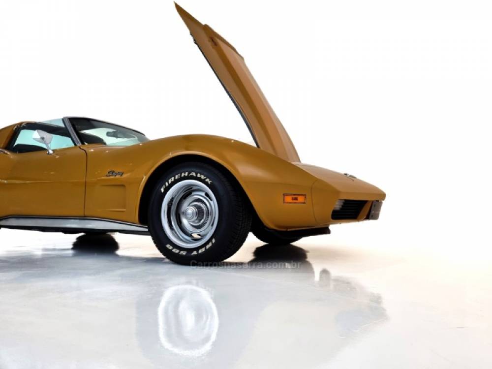 CHEVROLET - CORVETTE - 1973/1973 - Laranja - Sob Consulta