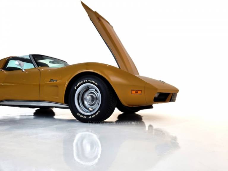 CHEVROLET - CORVETTE - 1973/1973 - Laranja - Sob Consulta